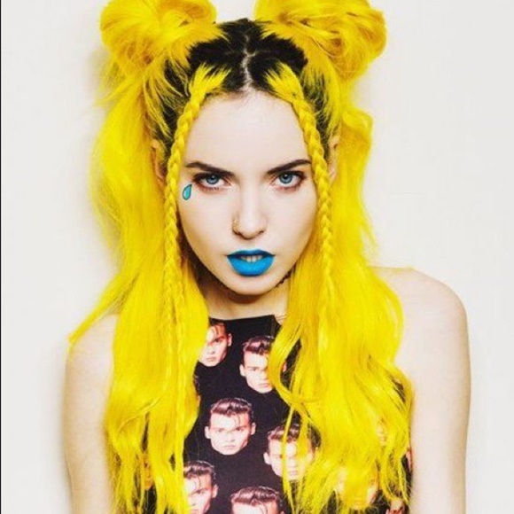 Accessories | Abby 26 Yellow Ombr Straight Lace Front Wig 